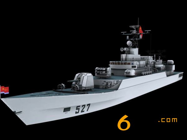 石门3d护卫舰模型
